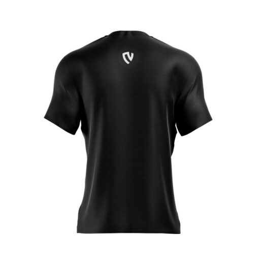 Black gym t-shirt for Men - Image 2