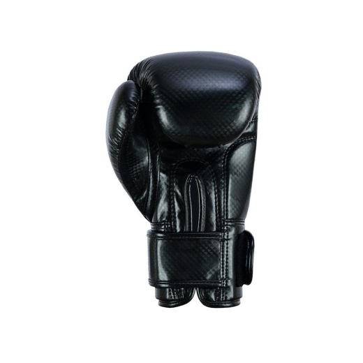 Black Premium Quality synthetic Leather Boxing Gloves - Image 4