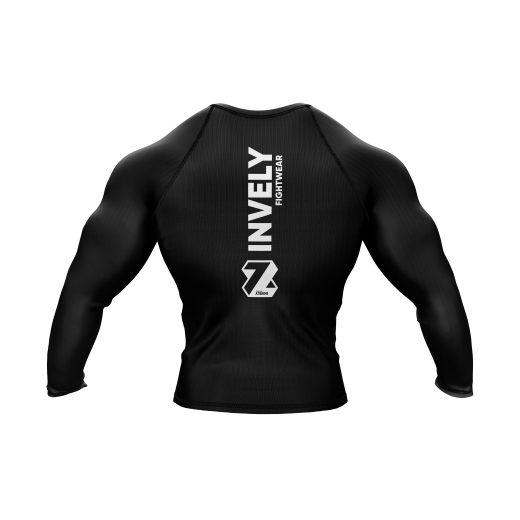 Gorilla Sublimated Print Black Long Sleeves Rashguard - Image 2