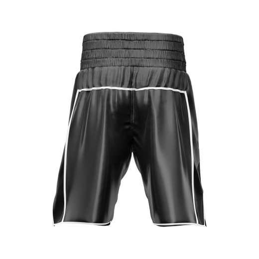 Black Muay Thai Shorts Fight Shorts - Image 3