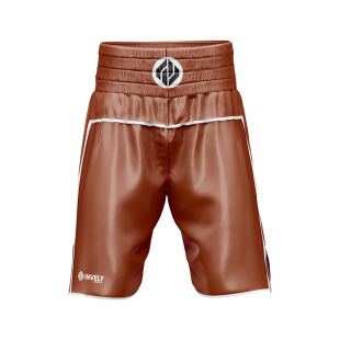 Brown Color Two Panel Boxing Shorts