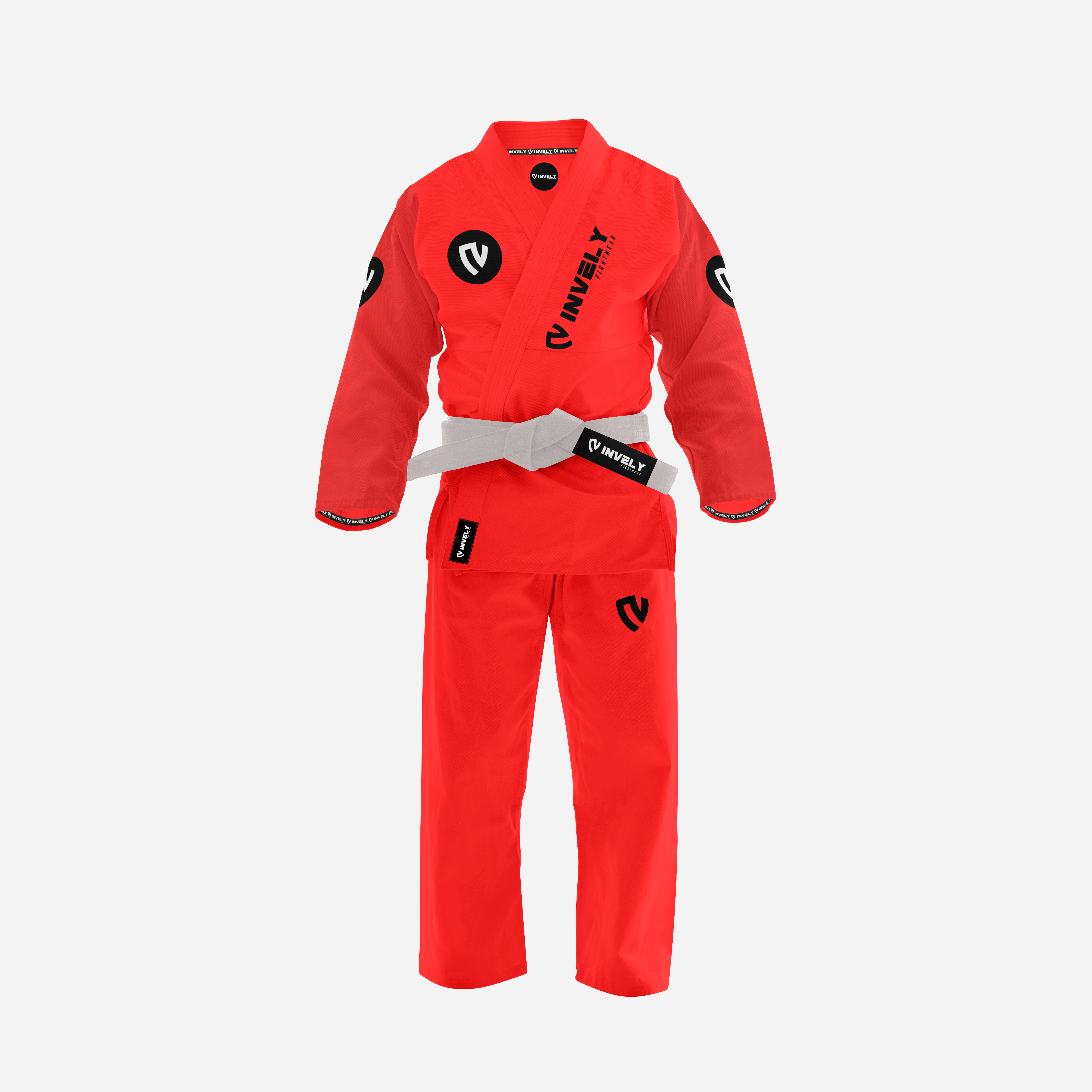 Men Red Brazilian Jiu Jitsu BJJ Gi